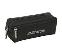 Safta Federmäppchen KAPPA Dark – klein, für Kinder, bequem und robust, 22×6×8,5 cm – Schwarz
