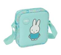 safta Unisex Kinder 612591222 M222d Miffy Friends Kleine Umhängetasche, ideal 5 bis 14 Jahren, bequem und vielseitig, Qualität und Widerstandsfähigkeit, 16 x 4 x 18 cm, Babyblau
