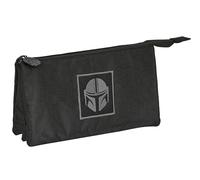 safta Unisex Kinder Artikel Dreifachmäppchen The Mandalorian Teen, bunt, Medium