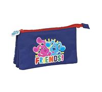 safta Unisex Kinder Artikel Federmäppchen mit DREI Blues Clues, bunt