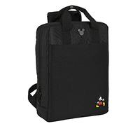 Safta 133+usb Mickey Mouse Premium 12.45l 30x46x14 Cm Backpack Schwarz Kinder