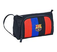 safta Unisex Kinder Federmäppchen 1ª Mäppchen mit ausklappbarer Tasche, leer. Barcelona 1. Mannschaft 22/23, 200 x 85 x 110 mm, Marineblau und Granatrot, Estándar