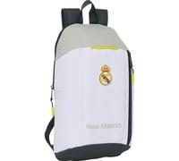 Safta Unisex Kinder Gran Capacidad Y Respaldo Acolchado - Mochila Licencia Oficial Resistente Niños, Jóvenes Y Adultos Real Madrid Rucksack, Mini Vertical 25