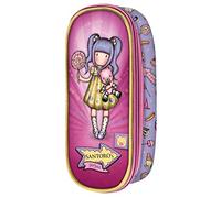 Santoro London Mäppchen Gorjuss Fairground First Prize mit Reißverschluss 10 x 23 x 6 cm Rosa