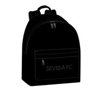 safta Unisex Kinder Notebook Sevilla FC Teen Juvenil Laptop-Rucksack 14,1 Zoll (310 x 160 x 410 mm), Schwarz, Estándar