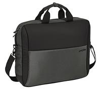 safta Unisex Kinder Notebooktasche, Mehrfarbig (642202807) Laptoptasche 15,6 Zoll + Tablet + USB Business Grey 41 x 33 x 9 cm, bunt