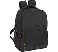 safta Unisex para 14,1 Pulgadas Compartimento Acolchado-Mochila Portátil Ligera, Resistente Y Perfecta Rucksack, Dual Pro USB