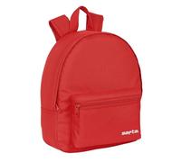 safta Unisex-Rucksack, leicht, funktional, für alle Altersgruppen, gepolstertes Fach und Taschen, rot, Mini Mochila