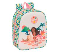 safta Vaiana Kinderrucksack, Kinderrucksack, Schulrucksack, anpassbar an Kinderwagen, ideal für Kindergärten, bequem und vielseitig, Qualität und Widerstandsfähigkeit, 22 x 10 x 27 cm