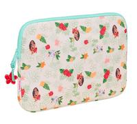 Safta VAIANA - Laptophülle 39,6 cm (15,6 Zoll), Rucksack, ideal für Kinder verschiedener Altersgruppen, bequem und vielseitig, Qualität und Widerstandsfähigkeit, 39,5 x 3,5 x 27,5 cm, Beige/Blau,