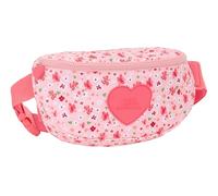 Safta VMB IN Bloom Gürteltasche für Kinder, ideal für Jugendliche und Kinder verschiedener Altersgruppen, bequem und vielseitig, Qualität und Widerstandsfähigkeit, 23 x 9 x 14 cm, Rosa