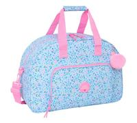 safta VMB PARAÍSO Sporttasche, Rucksack, ideal für Kinder verschiedener Altersgruppen, bequem und vielseitig, Qualität und Widerstandsfähigkeit, 48 x 21 x 33 cm, Hellblau/Hellrosa, M, Casual