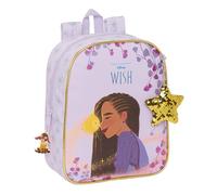 Safta WISH Kinderrucksack, Kinderrucksack, Schulrucksack, anpassbar an Kinderwagen, ideal für Kindergarten, bequem und vielseitig, Qualität und Widerstandsfähigkeit, 22 x 10 x 27 cm, Lila, Lila,