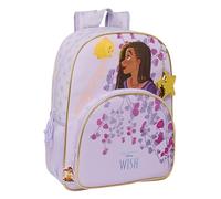 Safta WISH Schulrucksack, Kinderrucksack, Kinderrucksack, anpassbar an den Wagen, ideal für Schulkinder, bequem und vielseitig, Qualität und Widerstandsfähigkeit, 33 x 14 x 42 cm, Lila, Lila,