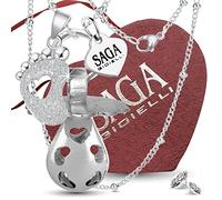 SAGA GIOIELLI® Halskette ruft Engel, Schwangerschaftskette