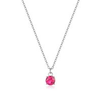 S'Agapõ Damen-Halskette aus Stahl | Kollektion Dazzly - SDZ02, 440mm, Edelstahl