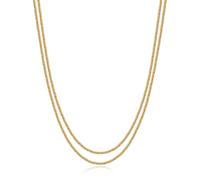 S'Agapõ Damen-Halskette, Halskette aus Stahl | Kollektion Chunky - SHK105