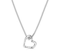 S'Agapõ Damen-Halskette, Halskette aus Stahl mit Herz-Symbol | Kollektion Emotion - SMO03