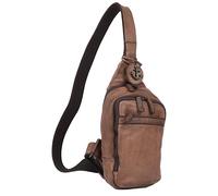 Harbour 2nd Umhängetasche Urban Poets Leder 18 cm Braun