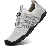 SAGUARO Badeschuhe Herren Wasserschuhe Männer Strandschuhe Damen Aquaschuhe Neoprenschuhe rutschfeste Schwimmschuhe Streifen 44 EU