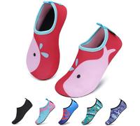 SAGUARO Badeschuhe Kinder Wasserschuhe Kleinkind Schwimmschuhe Strandschuhe Jungen Mädchen Aquaschuhe für Strand Schwimmbad, Rot, 20/21 EU