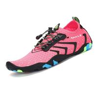 SAGUARO Badeschuhe Strandschuhe Aquaschuhe Wasserschuhe Surfschuhe Schwimmschuhe für Damen Herren Kinder, GR.35-48