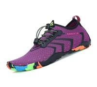 SAGUARO Badeschuhe Strandschuhe Aquaschuhe Wasserschuhe Surfschuhe Schwimmschuhe für Damen Herren Kinder, GR.35-48