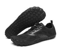 SAGUARO Barfuss Schuhe Damen Barfußschuhe Herren Barfussschuhe Outdoor Traillaufschuhe Leicht Barfuß Schuhe Barefoot Shoes Mit Zero-Drop Solhe,Smart I - Barfußschuhe Schwarz,Gr.37