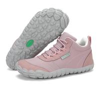 SAGUARO Barfußschuhe Herren Barfuss Schuhe Damen Barfusschuhe Leicht Zehenschuhe Bequem Fitnessschuhe rutschfest Traillaufschuhe Barefoot Shoes mit Zero-Drop Sohle Rosa,EU Gr.42
