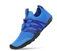 SAGUARO Damen Badeschuhe Herren Wasserschuhe Schnell Trocknend Aquaschuhe Strandschuhe rutschfeste Surfschuhe Schwimmschuhe Dunkelblau 39 EU