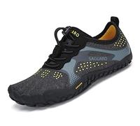 SAGUARO Jungen Barfußschuhe Kinder Wasserschuhe Mädchen Aqua Badeschuhe Non-Slip für Meer Schwimm Surf Strand Baby Schwarz Gr.34