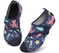 SAGUARO Kinder Badeschuhe Schwimmschuhe Jungen Mädchen Wasserschuhe Strandschuhe Kleinkind rutschfest, Touch X, Indigo Blau, 30/31 EU