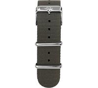 Sailor Damen Herren Nylon Armband Moon grau BSL101-1017-20, Breite Armband:20mm (normal), Farbe Edelstahl:Silber