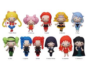 Sailor Moon 3D PVC-Taschenanhänger Series 8 Display (24)