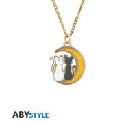 SAILOR MOON - Pendant necklace "Cats on the moon"