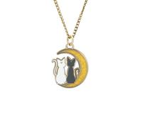 SAILOR MOON - Pendant necklace "Cats on the moon"