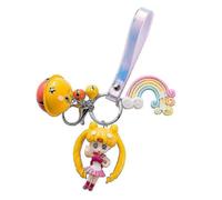 Sailor Moon Schlüsselanhänger, Autoschlüsselanhänger für Damen