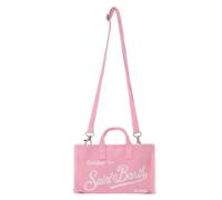 Saint Barth Phone Bag Linien, Rosa-Silber