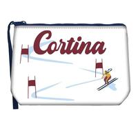 Saint Barth - Saint Barth Clutch Aline Cortina Ski Race, Weiß