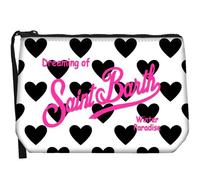 Saint Barth - Saint Barth Clutch Aline Lovely, Herz Schwarz