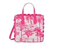 Saint Barth - Saint Barth Vivian XS Wave, Handtasche, Umhängetasche, Pink-Weiß