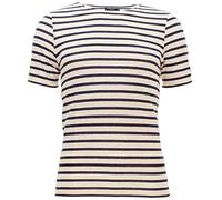 Saint James Herren Shirt Levant Modern mit Streifen in Beige-Blau (50) in Größe L