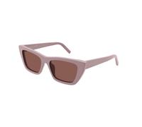 Saint Laurent - Authentische Mica 058 Brille Premium Qualität - - Accessories - Damen - Rosa - 55 MM