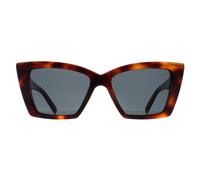 Saint Laurent Cat Eye Damen Havanna Schwarz SL657 Einheitsgröße