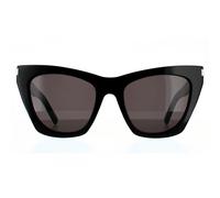 Saint Laurent Cat Eye Damen Schwarz Grau Sonnenbrille Einheitsgröße