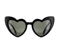 Saint Laurent Cat Eye Damen Schwarz Grau Sonnenbrille Einheitsgröße