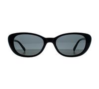 Saint Laurent Cat Eye Womens Glänzend Schwarz Grau SL 822 Einheitsgröße