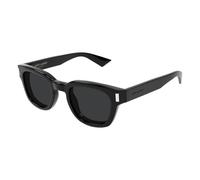 Saint Laurent Quadratisch Unisex Schwarz Grau SL 838 Einheitsgröße
