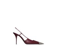 Saint Laurent - Jeanne Slingback Pumps - - Shoes - Damen - Rot - 38 EU