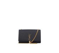 Saint Laurent - Kate - Kleine Servietten-Schultertasche aus genarbtem Leder mit Quaste Einheitsgröße